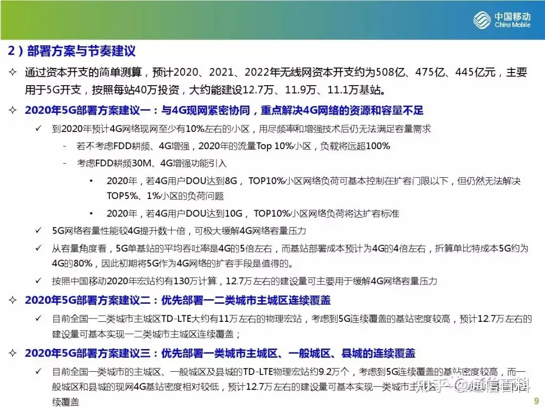 5G无线网规划与部署策略