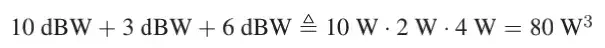 什么是dBm,与dB、dBW的区别?